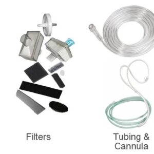 Equipment used with oxygen generators